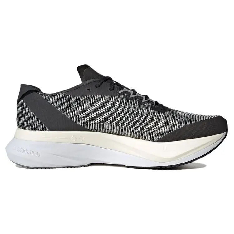 Adizero Boston 12 Nero Bianco Uomo Sneakers Core-Black Cloud-White Carbonio ID4234 42 miniatura 4