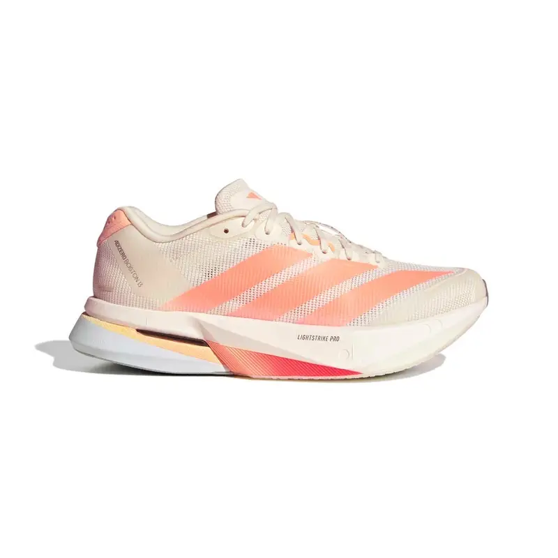 Adizero Boston 13 Off Bianco Lucid Arancio - Scarpe Running Donna EUR 37 1/3 / UK 4,5