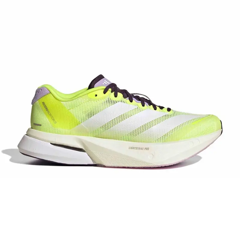 Adizero Boston 13 Solar Giallo Footwear Bianco - Scarpe Running Donna EUR 38 2/3 / UK 5,5
