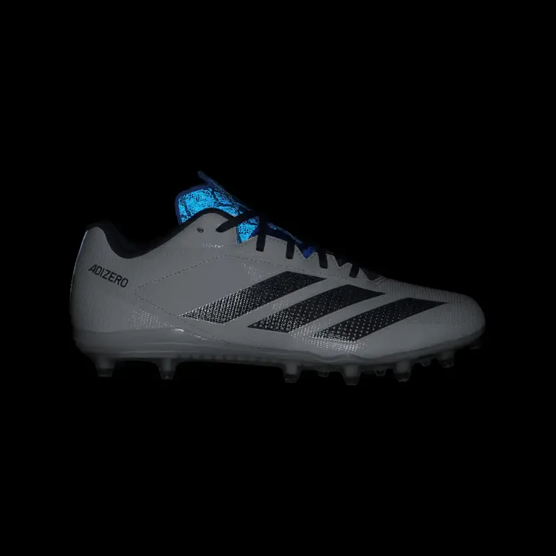 Adizero Electric.2 American Football Cleats Cloud White miniatura 2