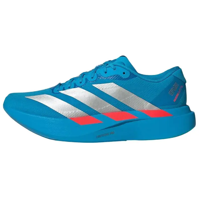 Adizero Evo SL Azzurro Solare Sneakers Unisex Argento-Metallizzato Rosso Lucido JR2023 42