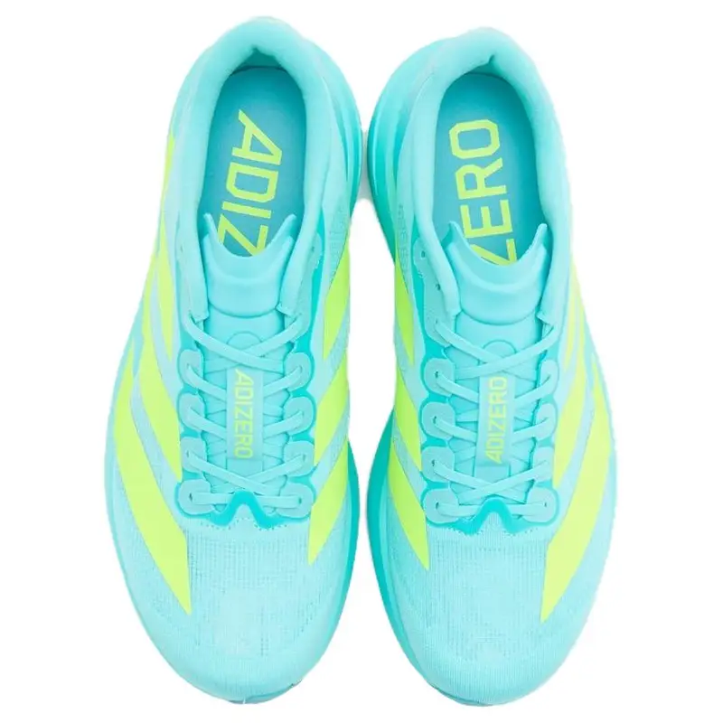 Adizero Evo SL Flash Aqua Lucid Lemon Sneakers da Uomo Teal Tono Menta JS4506 42⅔ miniatura 3