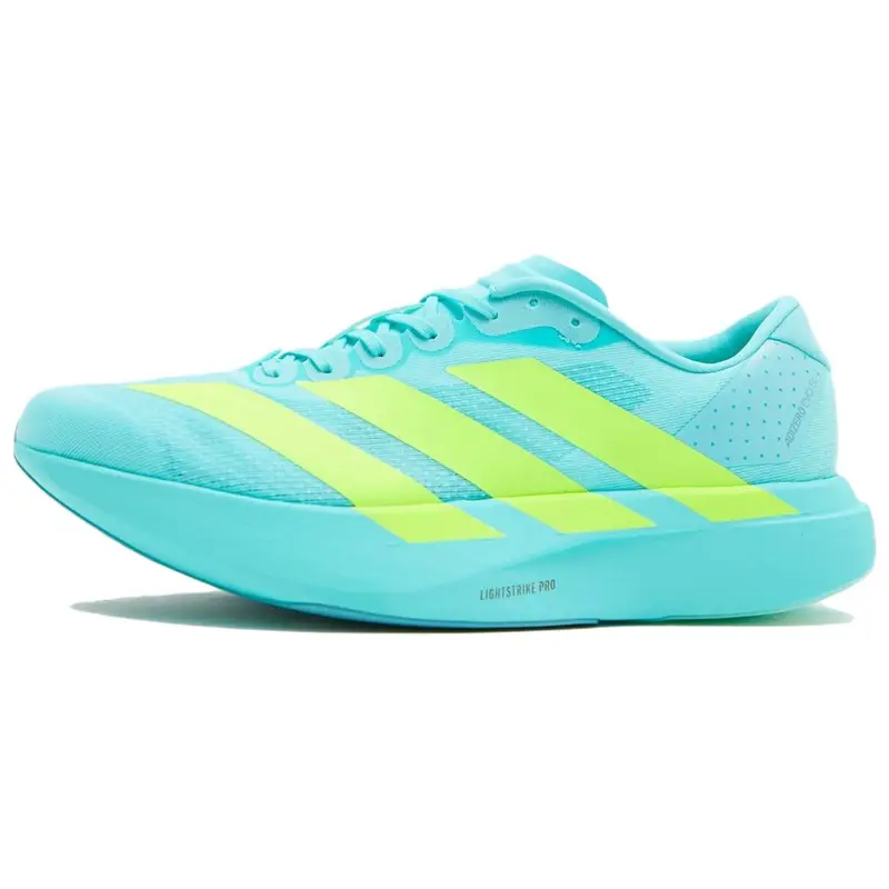 Adizero Evo SL Flash Aqua Lucid Lemon Sneakers da Uomo Teal Tono Menta JS4506 42⅔