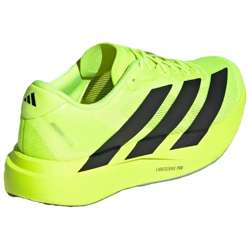 Adizero Evo SL Lucid Lemon Sneakers Unisex Verde Core-Black Argento Metallizzato JR3416 39⅓ miniatura 2