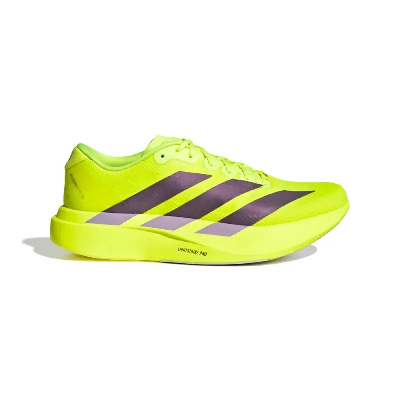 Adizero Evo Sl Solar Giallo Aurora Plum - Scarpe Running Uomo EUR 44 / UK 9,5