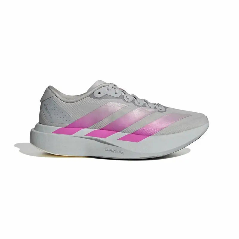 Adizero Evo Sl Woven Grigio Two Lucid Fuchsia - Scarpe Running Donna EUR 38 2/3 / UK 5,5