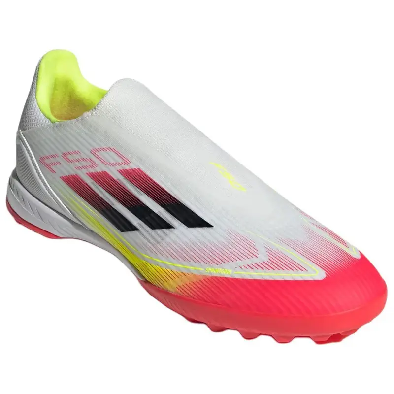 Adizero F50 League Laceless TF Pure Victory Pack Sneakers Unisex Bianche Bianco Nuvola Nero Core IE1234 44⅔ miniatura 2