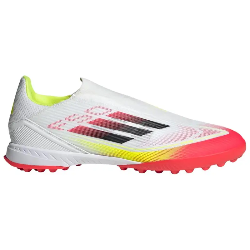Adizero F50 League Laceless TF Pure Victory Pack Sneakers Unisex Bianche Bianco Nuvola Nero Core IE1234 miniatura 5