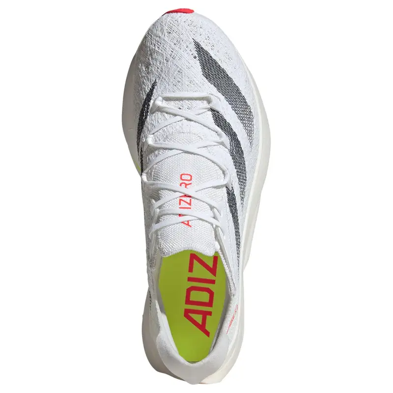 Adizero Prime X 2 0 Strung Bianco Nero Rosso Lucido Sneakers Unisex Bianco Nuvola Nero Core IH5685 39⅓ miniatura 4