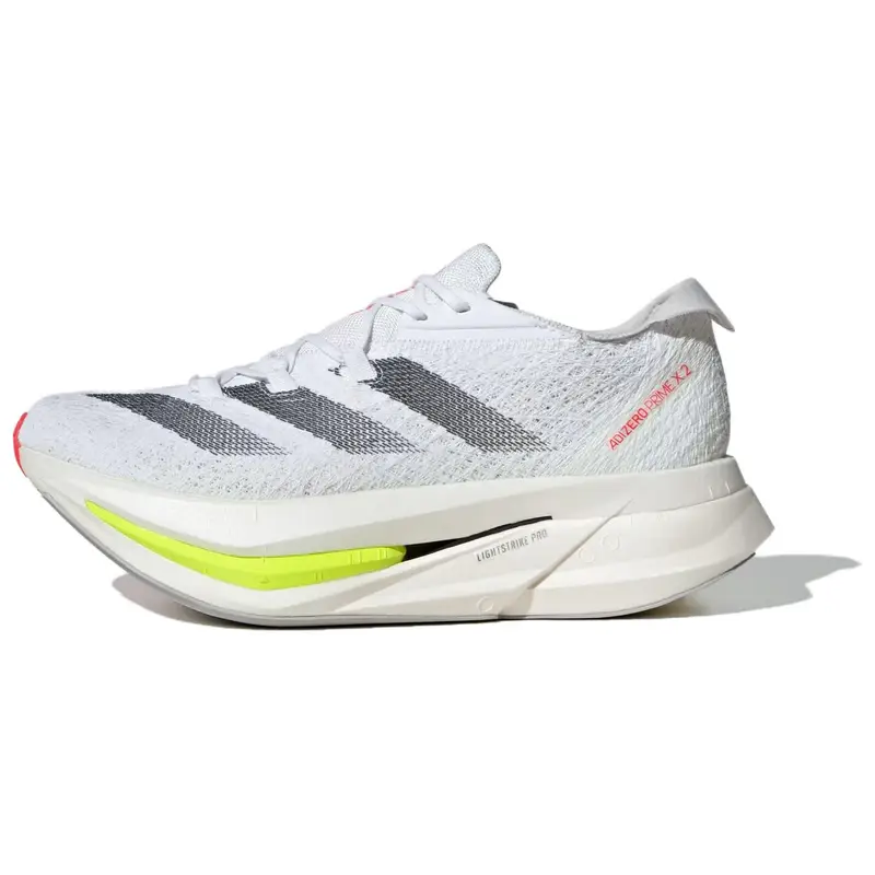 Adizero Prime X 2 0 Strung Bianco Nero Rosso Lucido Sneakers Unisex Bianco Nuvola Nero Core IH5685 42⅔