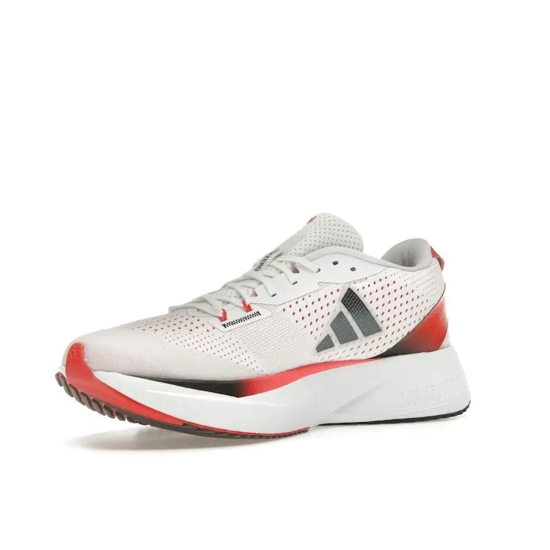 Adizero SL Bianco Rosso Vivo Sneakers da Uomo Bianco Nuvola Nero Core IG5941 36⅔ miniatura 2