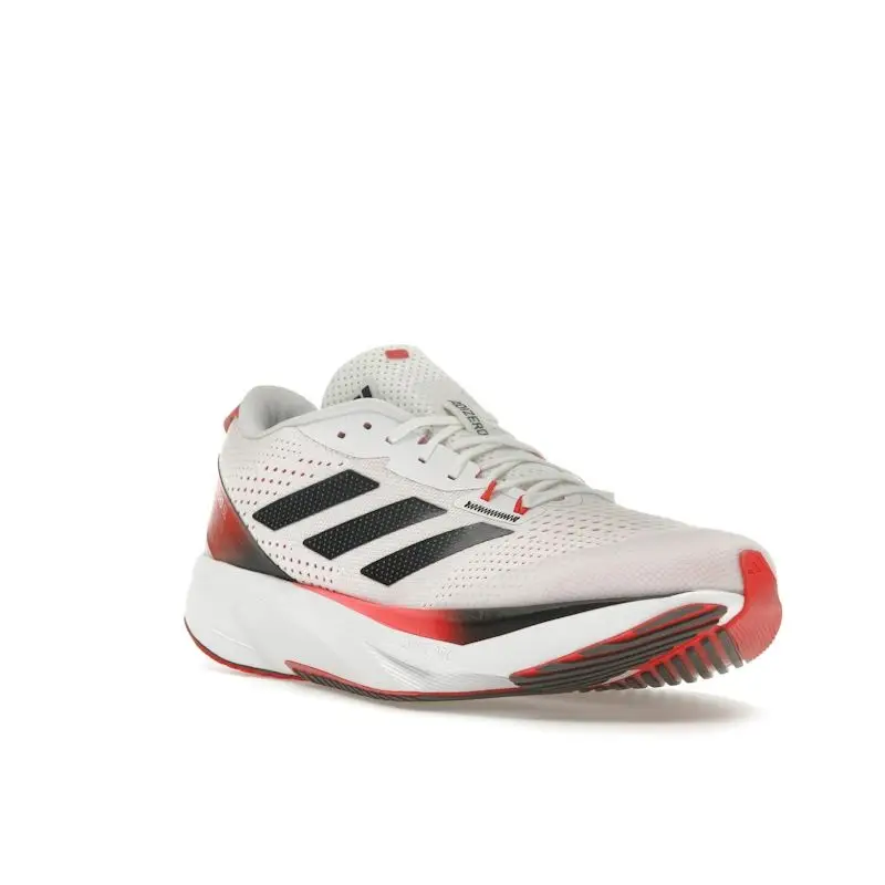 Adizero SL Bianco Rosso Vivo Sneakers da Uomo Bianco Nuvola Nero Core IG5941 36⅔ miniatura 4