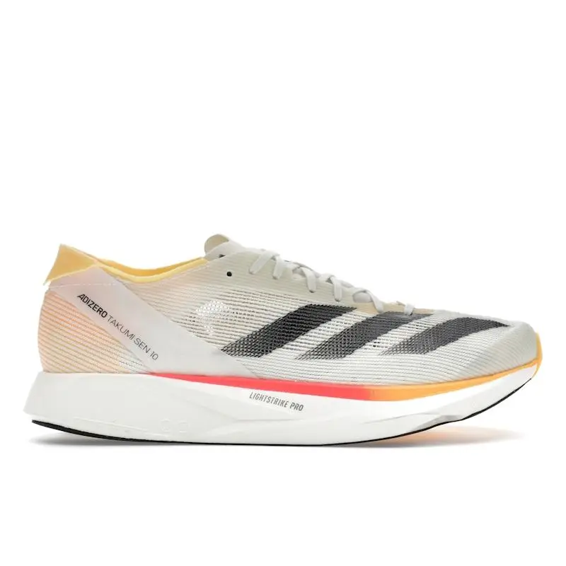 Adizero Takumi Sen 10 Pacchetto Avorio Sneakers da Uomo Crema Nero Core Bianco Sporco IG8202 43⅓