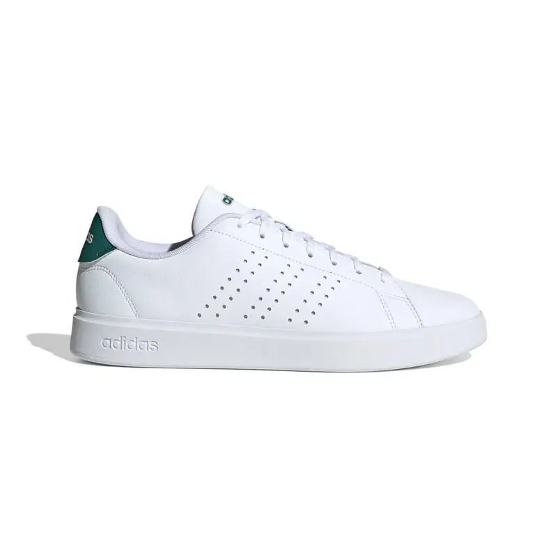 Advantage 2 0 Bianco Nero Verde - Sneakers Uomo EUR 42 2/3 / UK 8,5