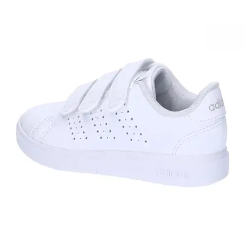 adidas Advantage Base 2.0 Shoes Children, Scarpe da Tennis, Cloud White/Cloud White/Grey One, 29 EU miniatura 3