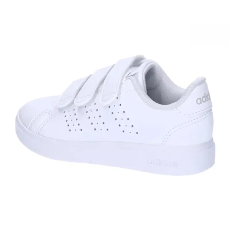 adidas Advantage Base 2.0 Shoes Children, Scarpe da Tennis, Cloud White/Cloud White/Grey One, 30 EU miniatura 3