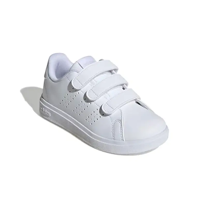 adidas Advantage Base 2.0 Shoes Children, Scarpe da Tennis, Cloud White/Cloud White/Grey One, 31 EU miniatura 3