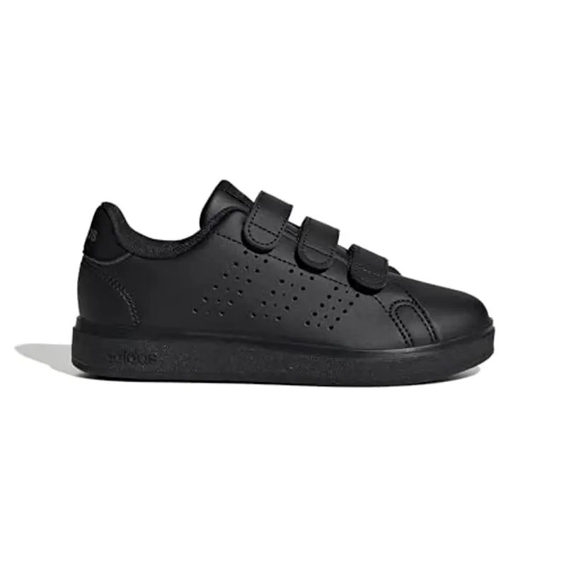 adidas Advantage Base 2.0 Shoes Children, Scarpe da Tennis Unisex-Adulto, Core Black/Core Black/Grey Six, 33 EU miniatura 2