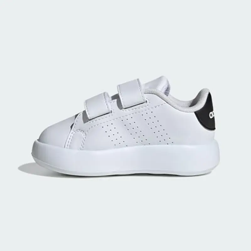 adidas Advantage Shoes Kids, Scarpe da Tennis Unisex - Bambini e Ragazzi, Cloud White Cloud White Cloud White, 26 EU miniatura 2