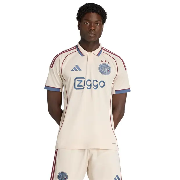 Ajax Amsterdam Third 25-26 male Maglie/Repliche - Bianco - Poly Jersey - Foot Locker White