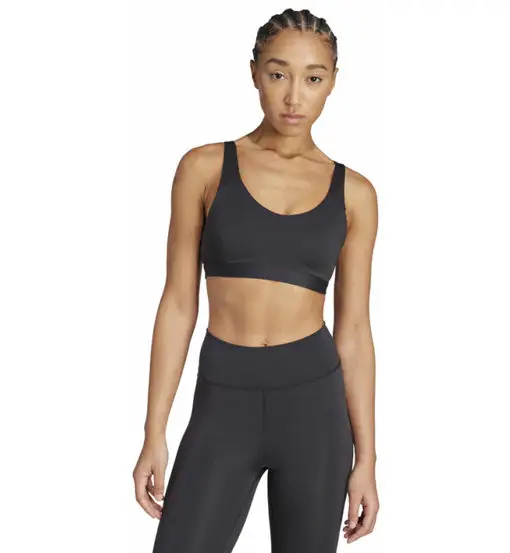 All Me Essential W - reggiseno sportivo sostegno medio - donna Black