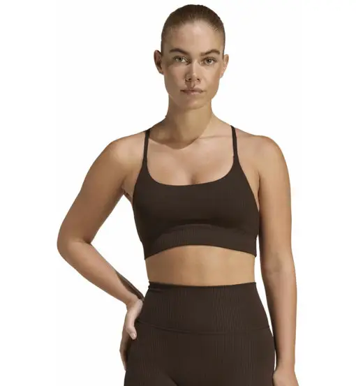 All Me W - reggiseno sportivo basso sostegno - donna Dark Brown