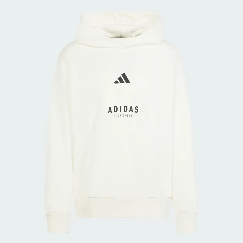 ALL SZN Fleece Graphic Hoodie Off White miniatura 4