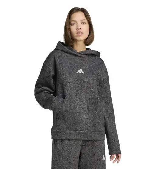 All SZN Holiday Glitter Fleece W - felpa con cappuccio - donna Black