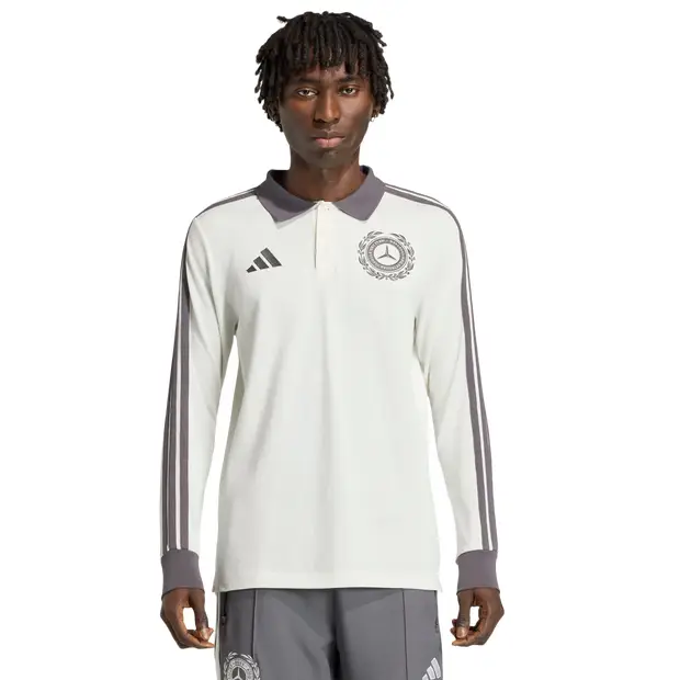 Amg Petronas F1 Silver Arrows Icon Polo Uomo - Polo Bianco - di cotone White