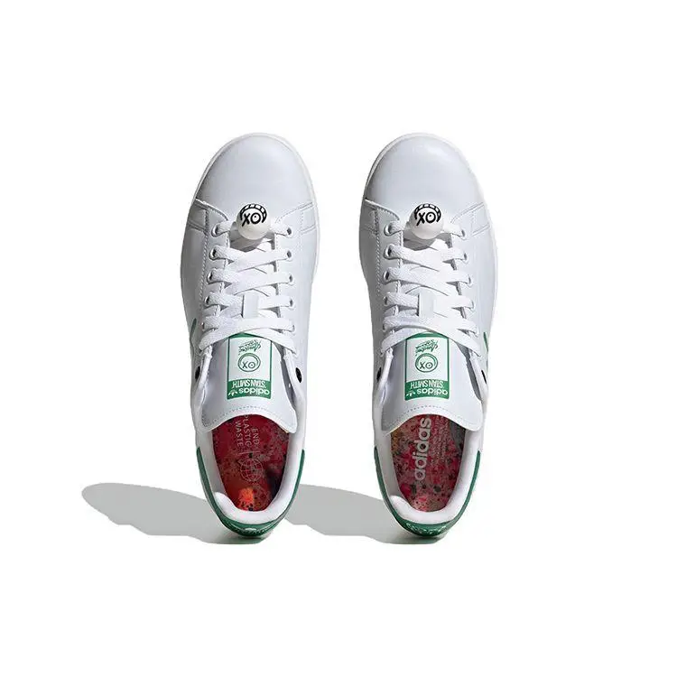 André Saraiva x adidas Stan Smith XO Sneakers Unisex Bianco Bianco Nuvola Nero Core HQ6862 38 miniatura 2