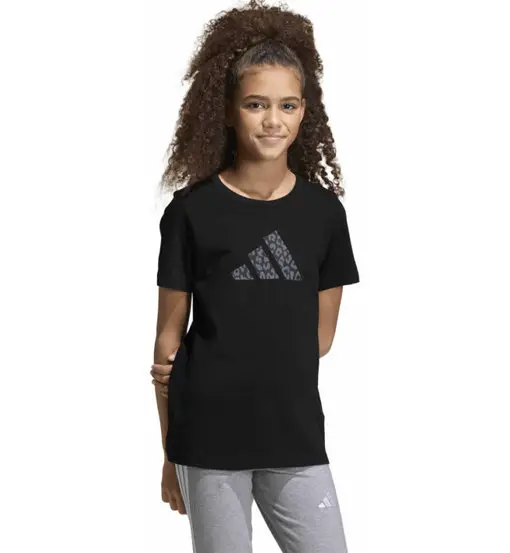 Adidas T-shirt Ragazza Nero 4295835
