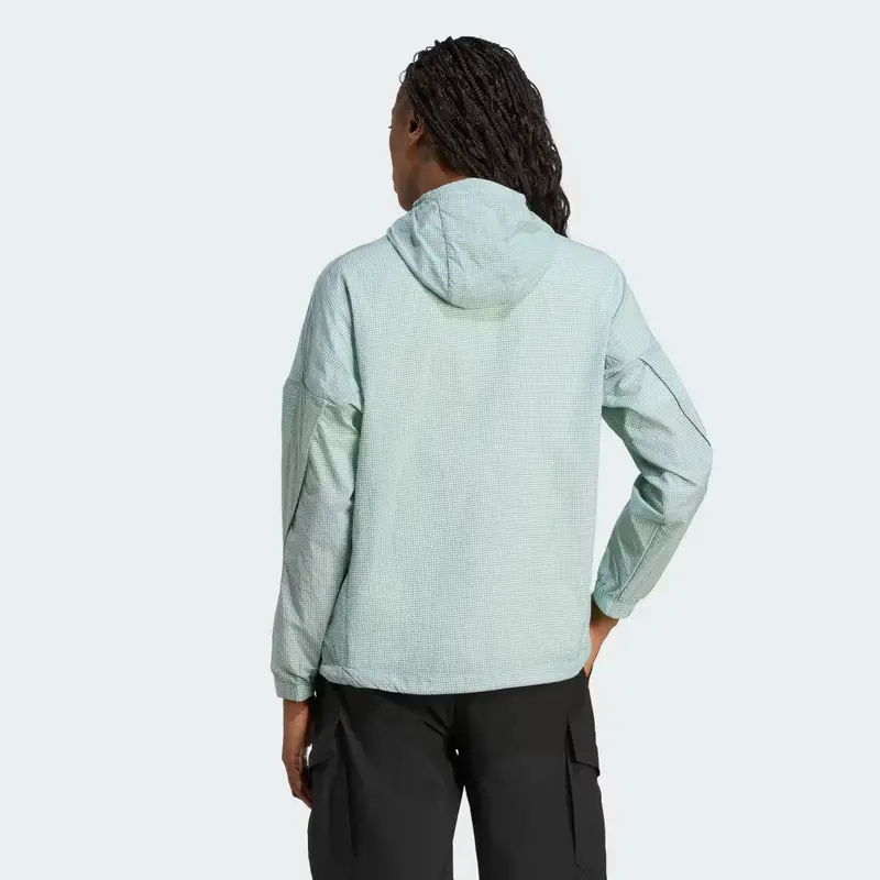 Anorak Terrex Xploric Wind Semi Flash Aqua miniatura 2
