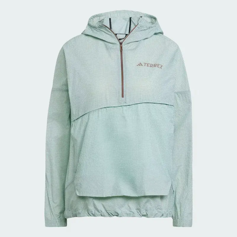 Anorak Terrex Xploric Wind Semi Flash Aqua miniatura 4
