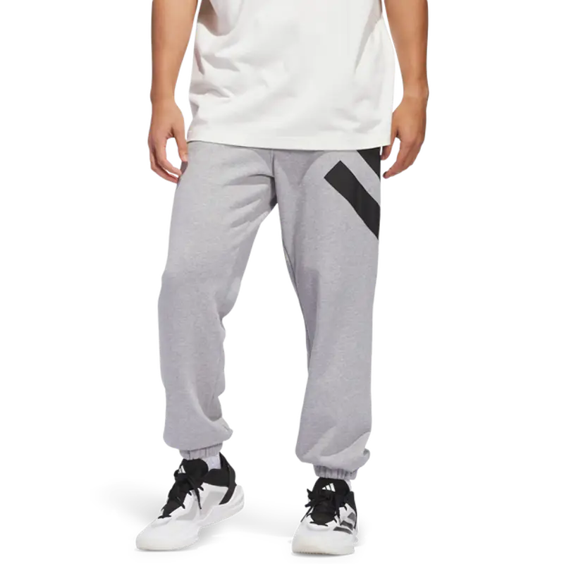 Adidas Anthony Edwards male Pantaloni - Grigio - Poly Mesh - Foot Locker