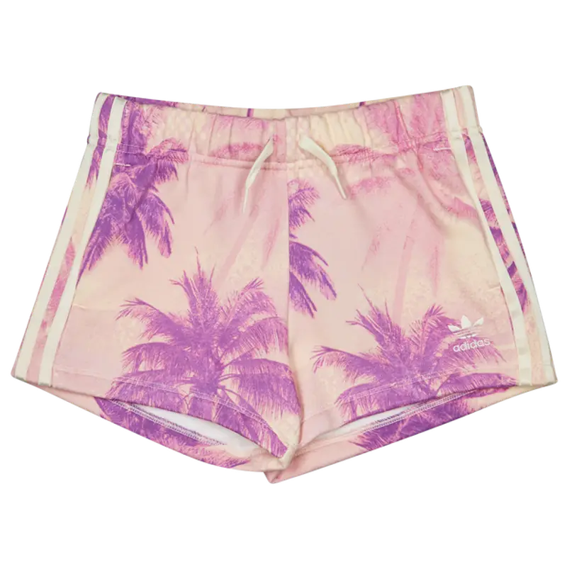 Adidas Aop Palm unisex Pantaloncini - Rosa - Jersey di cotone - Foot Locker