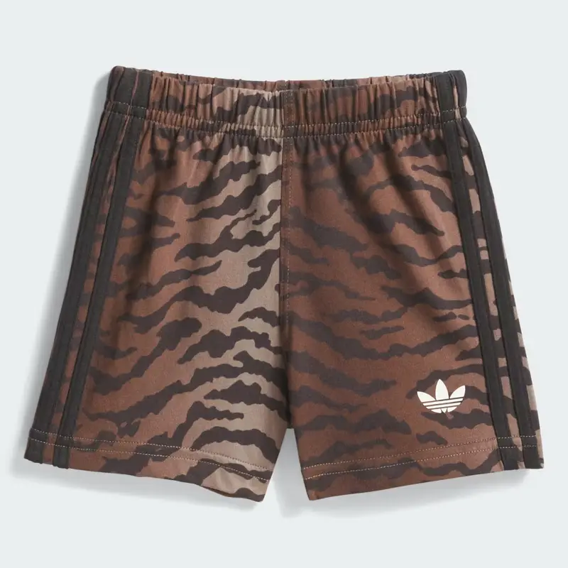 AOP SHORT T-SHIRT SET Cream White miniatura 4