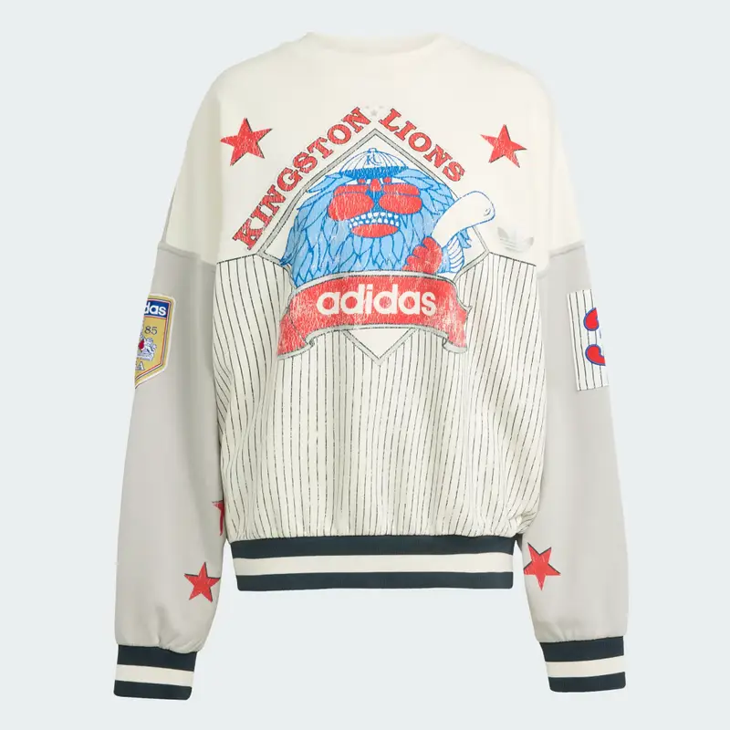 Archive Baseball Sweatshirt Grey Two miniatura 4