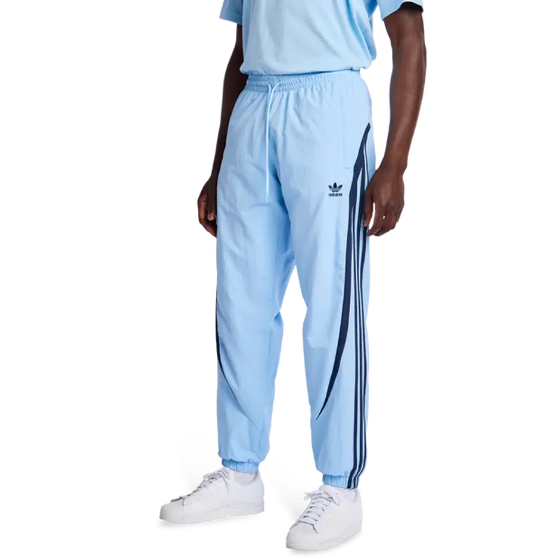 Adidas Archive male Pantaloni - Blu - Poly Woven - Foot Locker