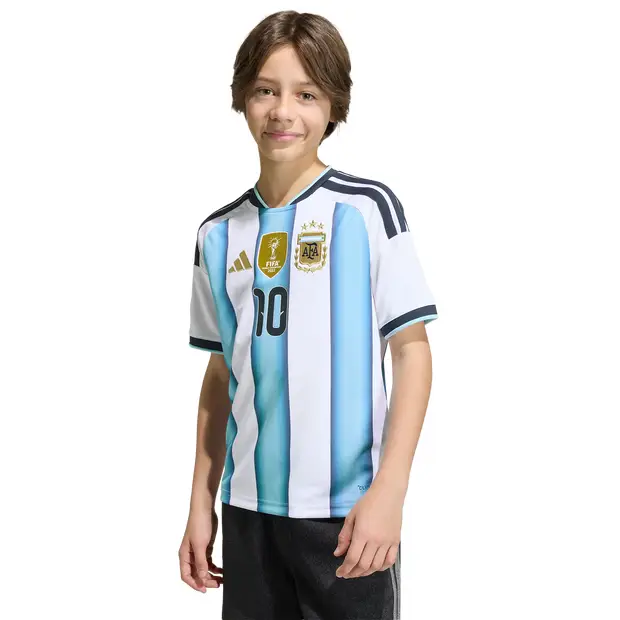 Argentina 26 Home Replica Messi Jersey Bambini - Maglie/Repliche Bianco - Mesh White