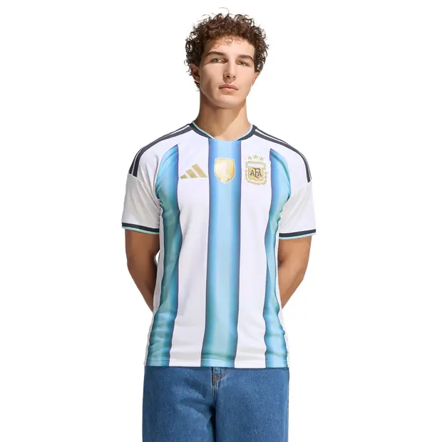 Argentina Home 26 Uomo - Maglie/Repliche Bianco - Jersey White