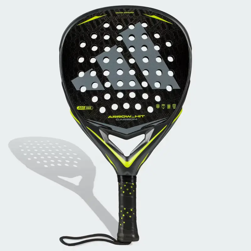 ARROW_HIT CARBON Racquet Anthracite Mel
