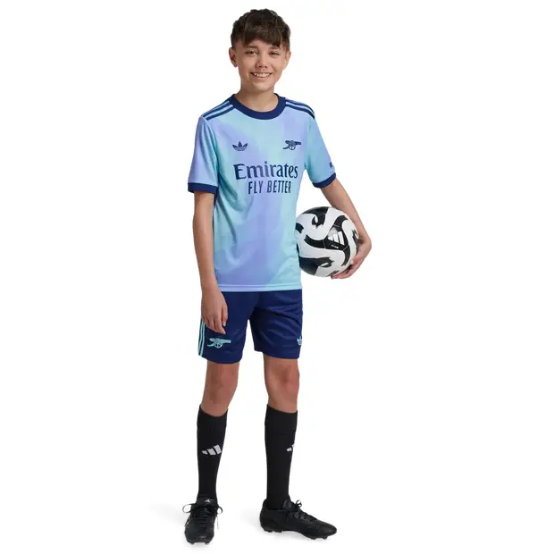Arsenal 24/25 Third unisex Pantaloncini - Blu - Poly Mesh - Foot Locker Blue