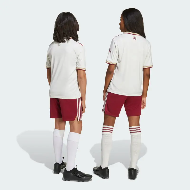 Arsenal 25/26 Terzo short bambini Team Coll Burgundy 2 miniatura 2