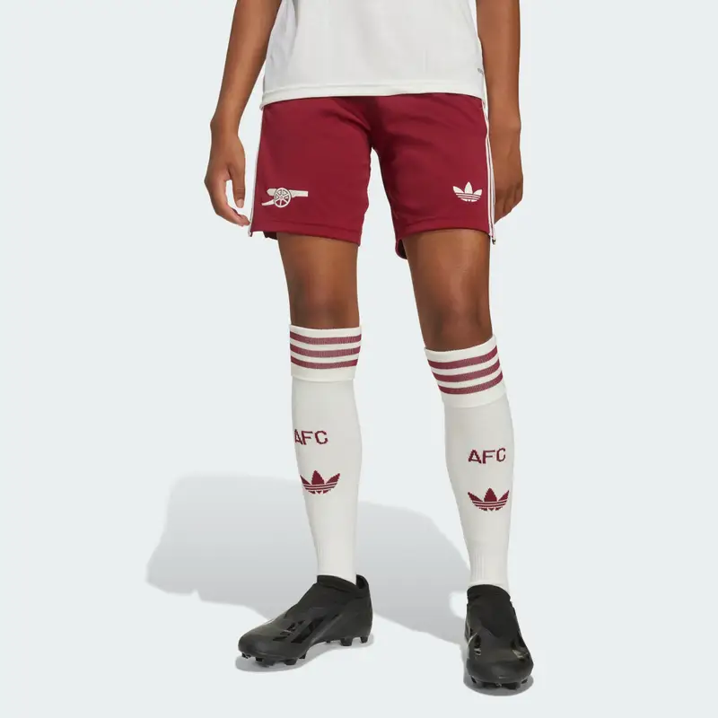 Arsenal 25/26 Terzo short bambini Team Coll Burgundy 2 miniatura 3