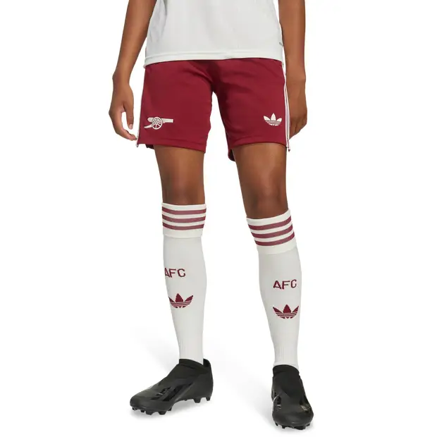 Arsenal 25/26 Third Shorts unisex Pantaloncini - Rosso - Poly Mesh - Foot Locker Red