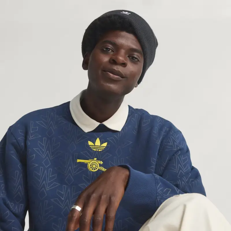 Arsenal FC LFSTLR Felpa Night Indigo miniatura 3