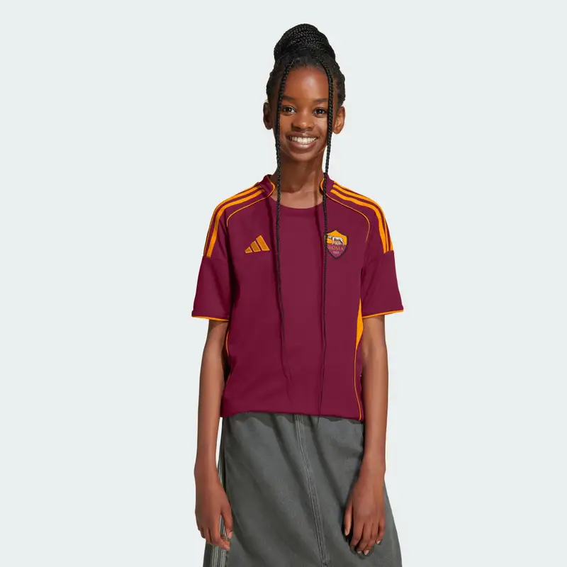 AS Roma 25/26 Maglia Home Legacy Burgundy miniatura 3