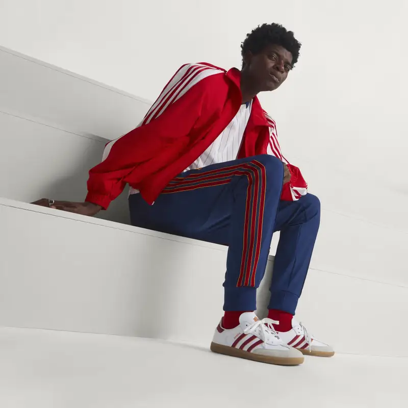 AS Roma Terrace Icons Track Pants Dark Blue miniatura 3