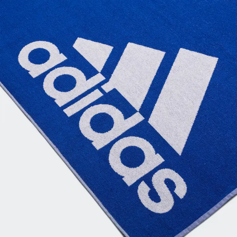 Asciugamano adidas grande Royal Blue miniatura 2