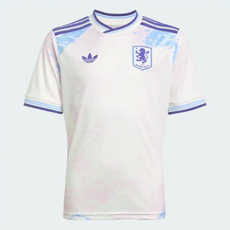 Aston Villa FC 25/26 Terza Maglia Bambini Off White miniatura 4